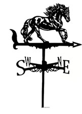 New metal running horse - metal,