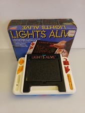 Vintage TOMY Lights Alive Retro Game Tested Working 1984 Nostalgia Toy With Box