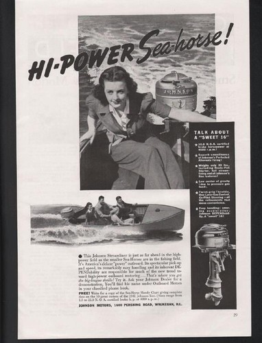 1941 johnson sea horse - johnson,