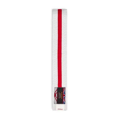 Playwell white belt red - white,