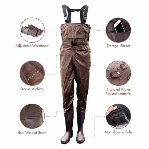 Ply chest waders nylon - 2-ply,