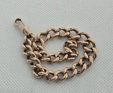 9ct Rose Gold Graduated Albert
