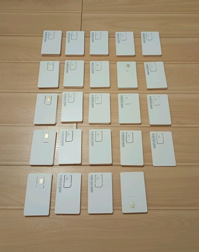 Blank programmable sim cards - blank,