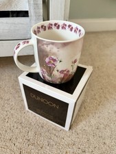 dunoon fine bone china mug japanese anemones Brand New In Box