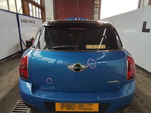 Tailgate boot blue mini - blue,