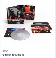 Oasis Familiar To Millions In Store Exclusive Silver Vinyl 25th Anniversary Rare