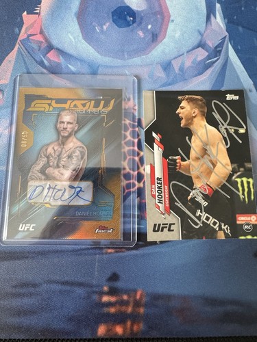 Topps ufc dan hooker autograph - dan,