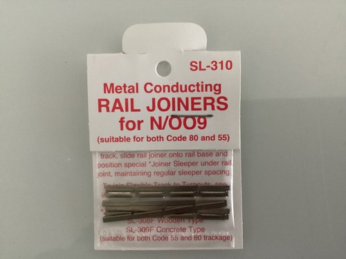 Peco 310 009 rail joiners - n/009,