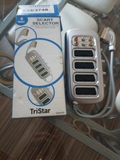 Tristar Scart Selector 4Way ...?... Gold Plated Connectors