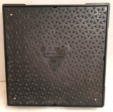 Wavin Osma Inspection Chamber Square Frame & Cover 450mm 4D920