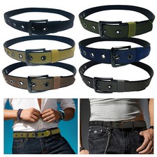 Men's Plain Fabric Webbing