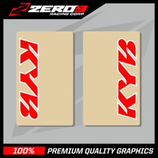 KYB UPPER FORK DECALS