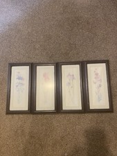 4x SARAH MALIN FRAMED GLAZED LIMITED EDITION PRINT-MANUSCRIPT,ENGLAND