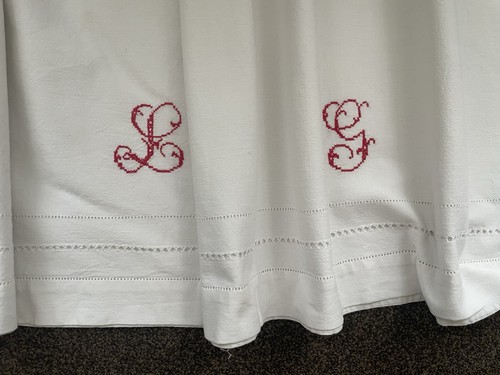 Antique vintage french - vintage, linen
