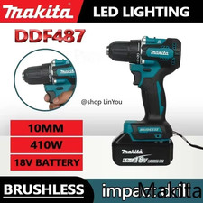 Makita DDF487 18V Brushless Electric Impact Screwdriver