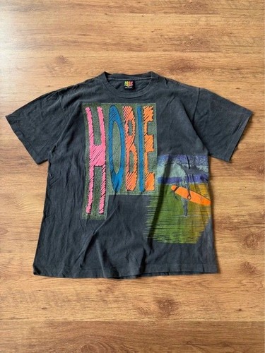 90s vintage faded black hobie - vintage,