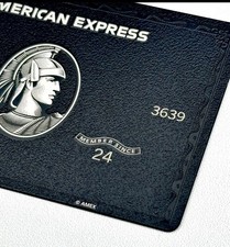 AMX Custom Black Card with