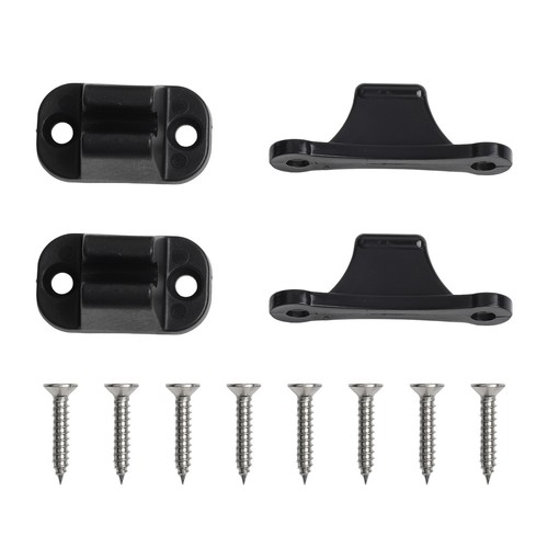 Black plastic door - plastic,
