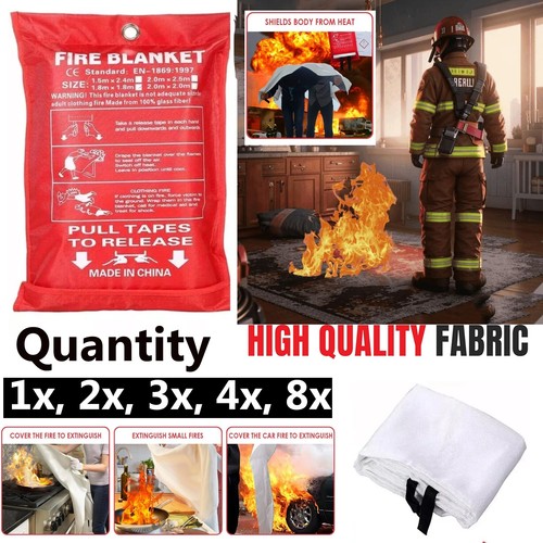 Quick release fire blanket - fire,