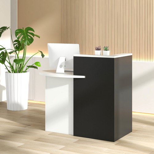 Corner reception desk - corner,