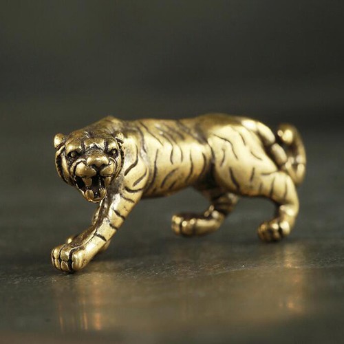 Tiger figurines ornaments pure - tiger,