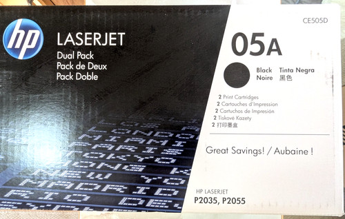 Sealed genuine hp 05a - sealed,