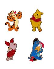 Winnie The Pooh Enamel Pin Badge 4 Designs Piglet Tigger Eeyore Badge Cute Gift 