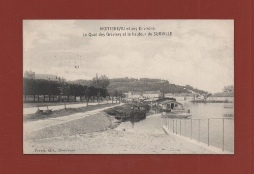 Montereau the quay - -,