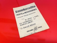 TAFFSPEED TUNING EQUIPMENT AND R.J WARE AND SONS NEWPORT 1970s PARTS PRICE LIST