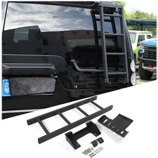 Tailgate Rear Door Ladder Step Climbing Rack Fit Land Rover Discovery 3 4 LR3 4