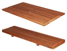 Boat Folding Teak Table Top 450/900x800,450/900x1000,450/900x1250mm Marine Yacht