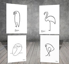 Picasso ink line drawing