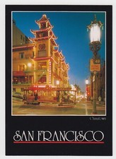 Postcard Chinatown 1983 San