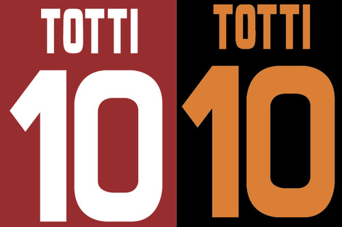 Roma totti 2007 - totti, shirt