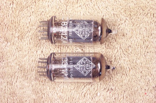 Two telefunken 12ax7 - telefunken,