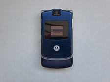 Motorola RAZR V3 - Blue (Network Unlocked) Mobile Phone