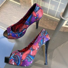Iron Fist  Peep-Toe High Heels