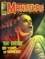 FAMOUS MONSTERS OF FILMLAND #281 BRIDE OF FRANKENSTEIN EX CONDITION.