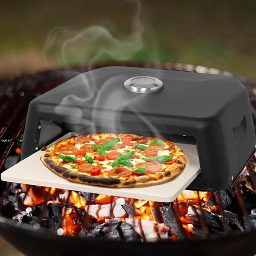 Grill top bbq pizza - top, oven