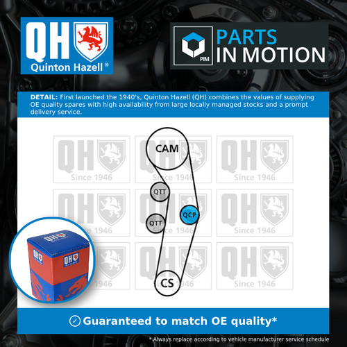 Timing belt kit qbk583 - timing,