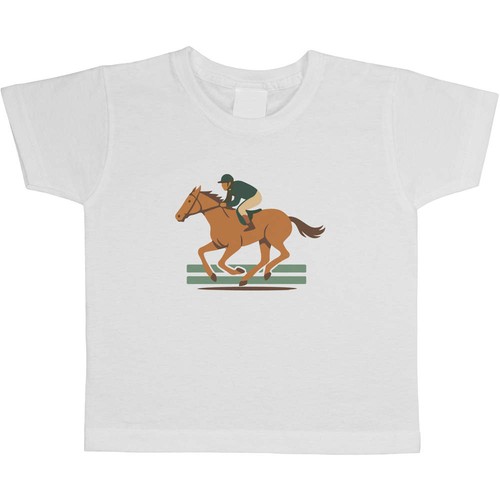 Racing horse jockey - 'racing,
