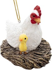 Mother Hen with Baby Chick