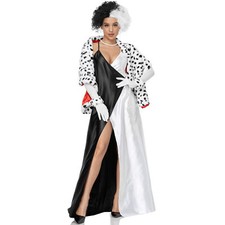 Cosplay Cruella de Vil Dress