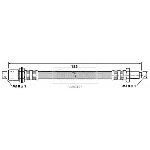 Brake hose for - for, toyota