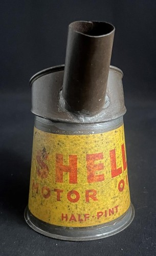 Shell motor oil half - motor, pint