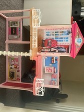 Barbie Dollhouse Pink Dream House No Furniture Doll Accessories