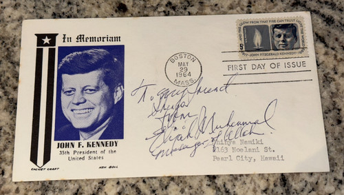 Vintage signed autograph first - autograph,
