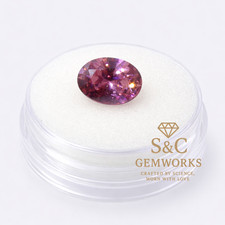 Rhodolite oval cut cubic - rhodolite,