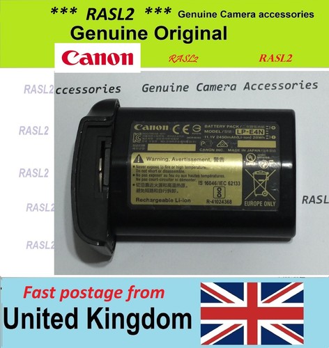 Genuine canon e4n battery - genuine, lp-e4n