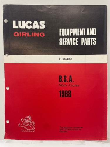 Bsa motorcycle equipment - bsa,